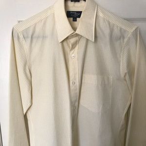 J. Crew Thompson Shirtings Yellow Checkered Shirt